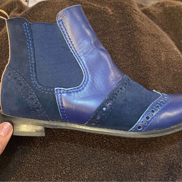 Santorini Made in Italy. Size  7 blue - Picture 3 of 5